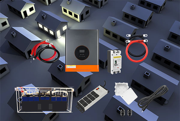 Home Battery Backup System With Battery